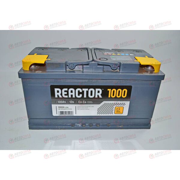 Аккумулятор 100VL REACTOR (R+) (0) (пт 1000)(353х175х190) 2019 год, изображение 2