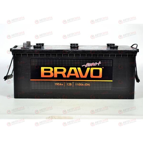 Аккумулятор 190VL BRAVO (L+) (3) EURO (пт 1100)(524х223х239) 2019 год, изображение 2