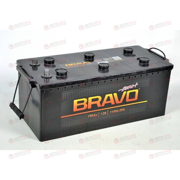 Аккумулятор 190VL BRAVO (L+) (3) EURO (пт 1100)(524х223х239) 2019 год, изображение 3
