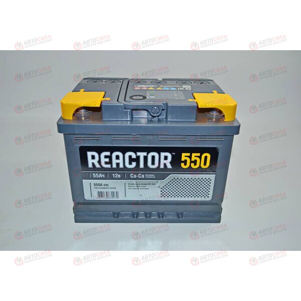Аккумулятор 55VL REACTOR (L+) (1) (пт 550)(242х175х190) 2020 год, изображение 2