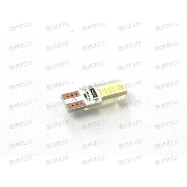 Лампа с/диод 12В T10-COB 32мм W5W габарит белая силикон (с резистором) AV, изображение 2