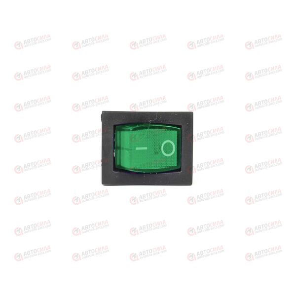Кнопка универсальная Mini зеленая с подсветкой (3 конт) Nord Yada, изображение 2
