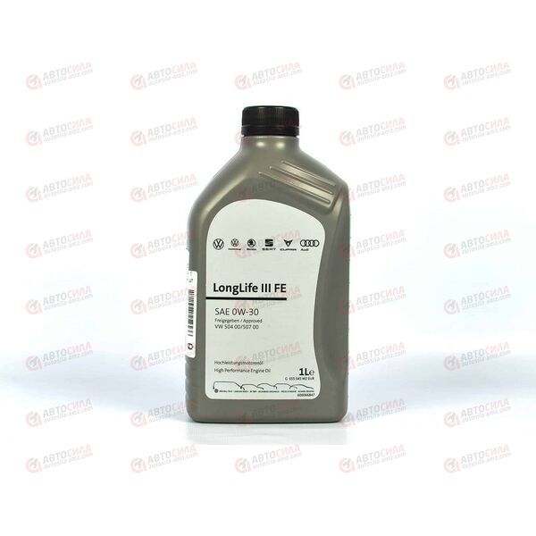 Масло ДВС VAG 0W30 Long Life 1 л, изображение 2