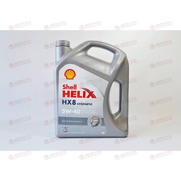 Масло ДВС Shell 5W40 SM/CF Helix HX8 4 л, Емкость: 4 л., изображение 2