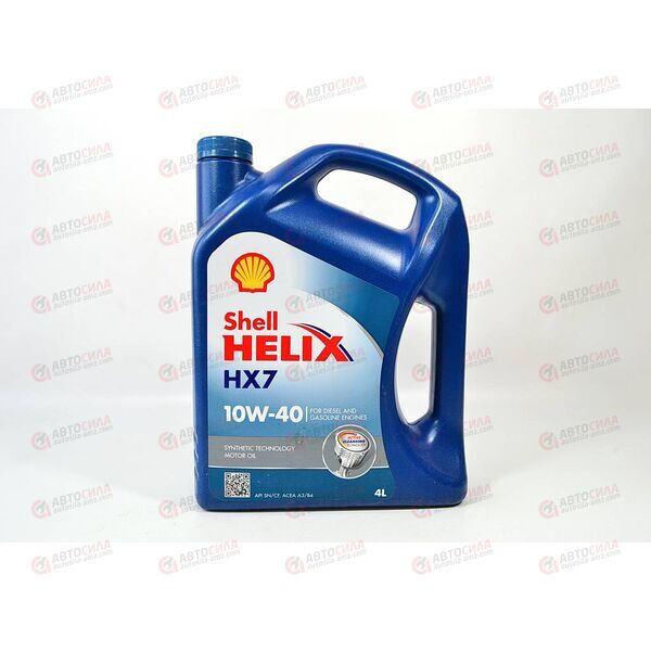 Масло ДВС Shell 10W40 SN/CF Helix HX7 4 л, Емкость: 4 л., изображение 3