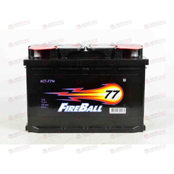 Аккумулятор 77VL FIRE BALL (L+) (1) (пт 670)(278х175х190) 2022 год, изображение 2