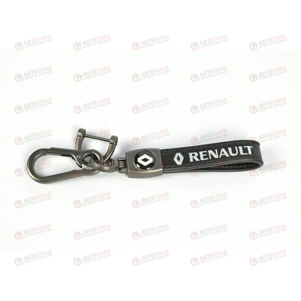 Брелок для ключей RENAULT кожаный с карабином AV, изображение 2