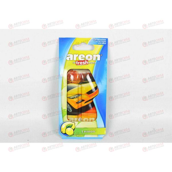 Ароматизатор подвесной Liquid (автомобили) (лимон) Areon, изображение 3