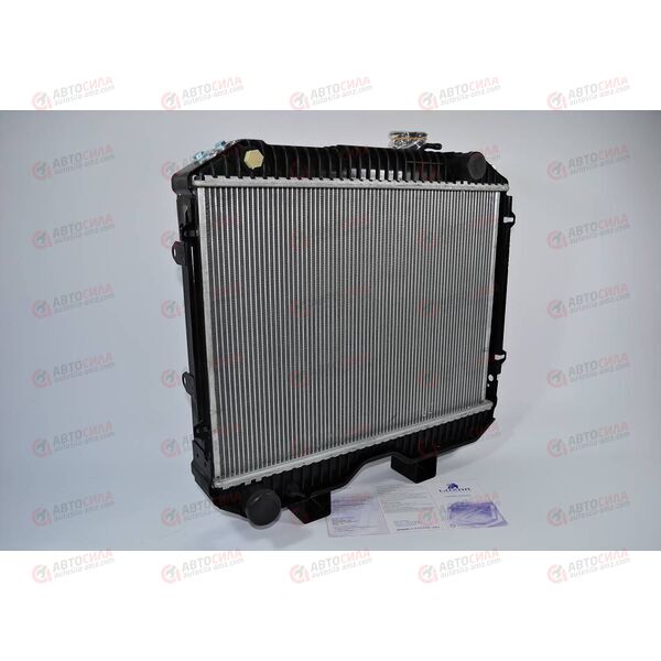 Радиатор охлаждения 3160 б/конд (алюм-паяный) Luzar, изображение 5
