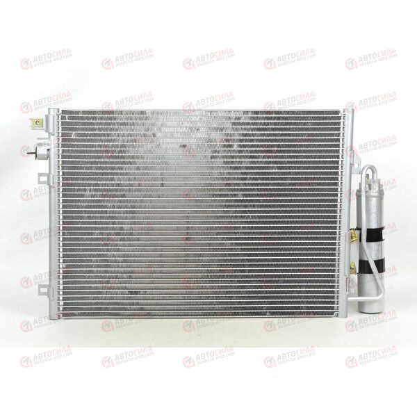 Радиатор кондиционера Логан (04-) с ресивером (LRAC RELo04360) LUZAR, изображение 2