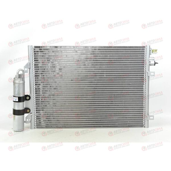 Радиатор кондиционера Логан (04-) с ресивером (LRAC RELo04360) LUZAR, изображение 3