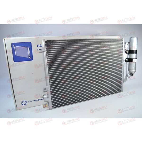 Радиатор кондиционера Логан (04-) с ресивером (LRAC RELo04360) LUZAR, изображение 5