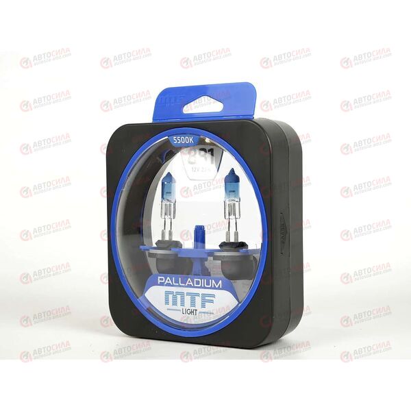 Лампа галоген 12В H27 27 Ватт (881) Palladium (2 шт) MTF