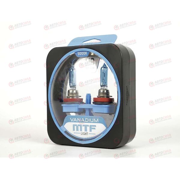 Лампа галоген 12В H9 65 Ватт Vanadium (2 шт) MTF
