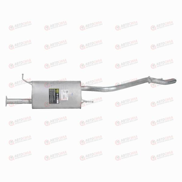 Глушитель Mitsubishi L200 (06-) 2.5d (алюмин) (EMM 0355) TRIALLI